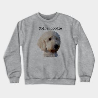 Blonde Goldendoodle Dog Crewneck Sweatshirt